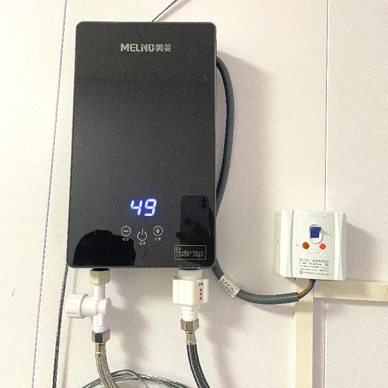 

Парикмахерский электрический водонагреватель мгновенного действия, три секунды, быстрый нагрев, настенный, с переменной частотой, постоянной температурой