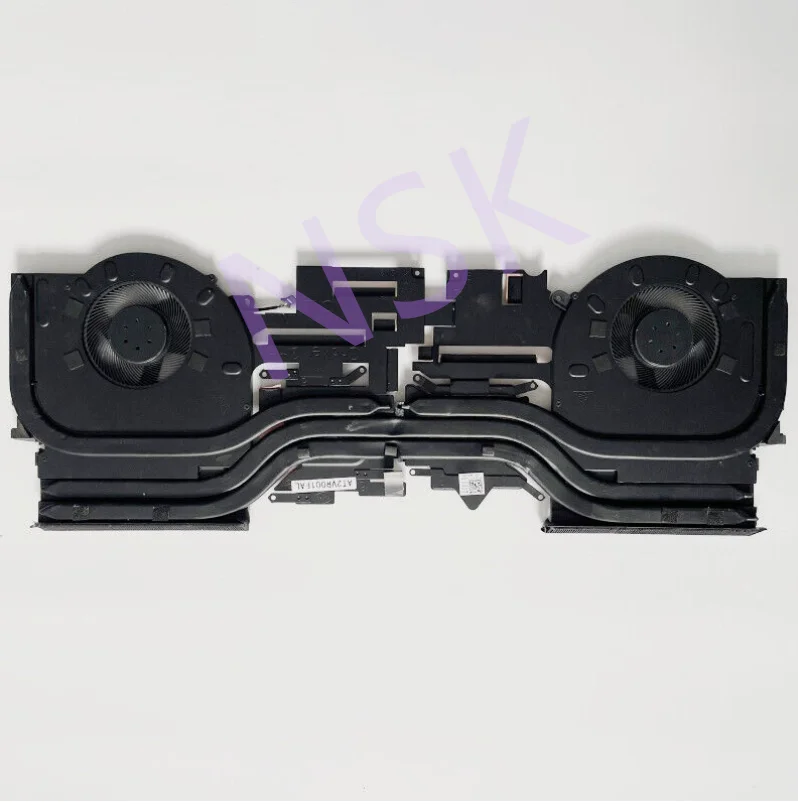 Original 073TYJ 73TYJ FOR DELL Alienware M17 R3 Black CPU Graphics Cooler Cooling Fan ﻿  100% Test OK