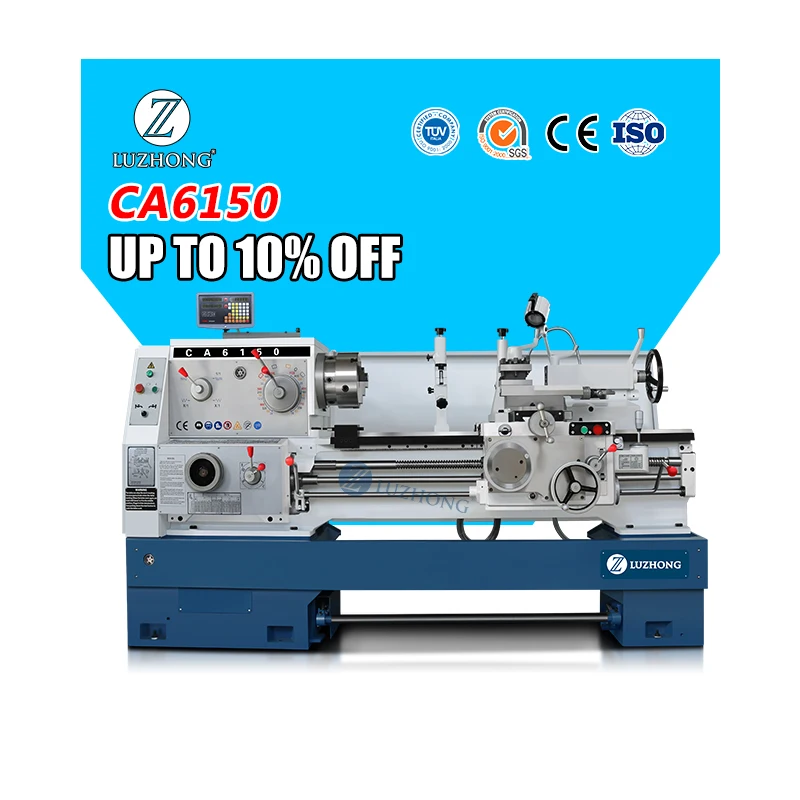Tornos Alemanes Tornos Para Metal CA6150 CA6250 Normal Horizontal Universal Lathe Machine