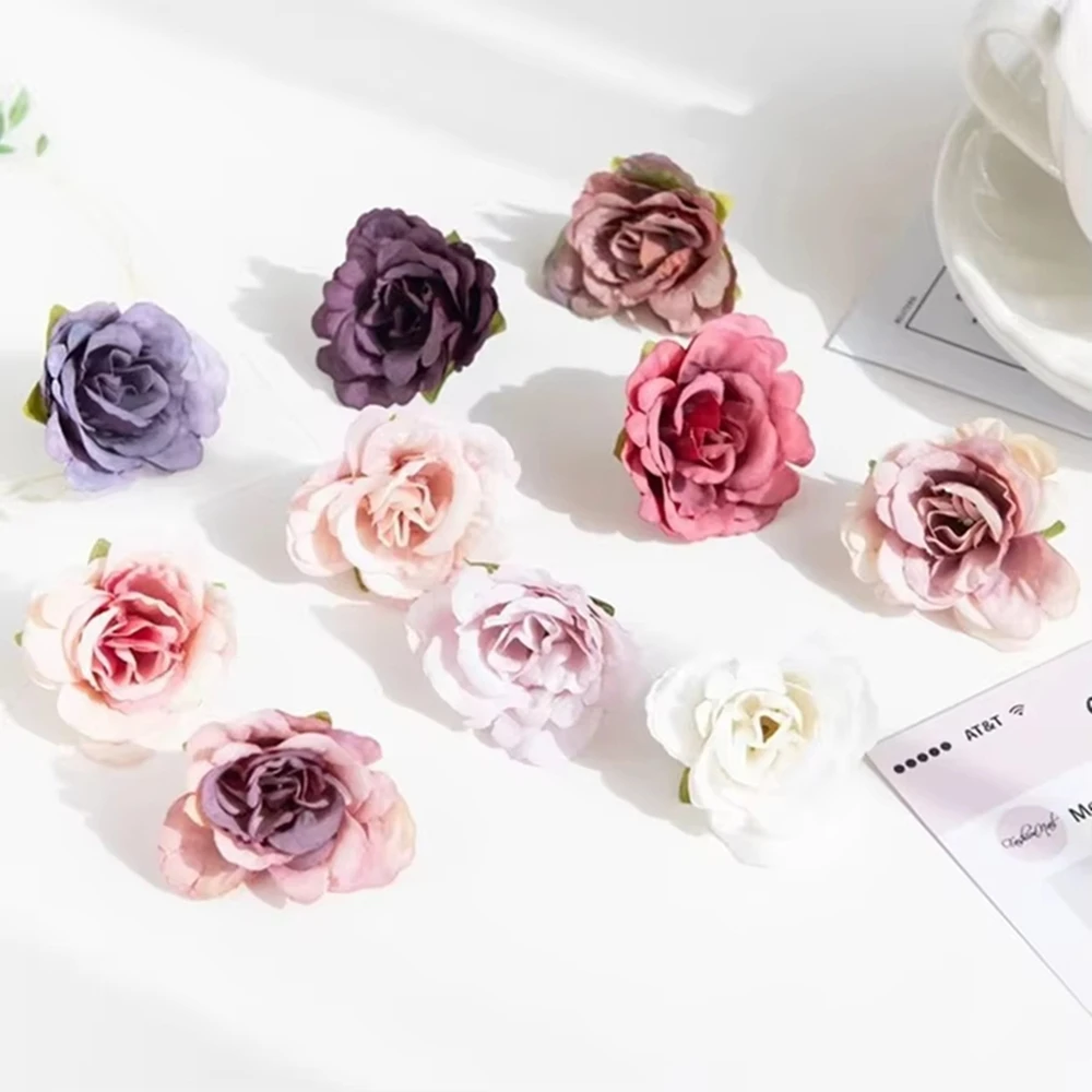 

Artificial Flowers Home Room Outdoor Yard Garden Decoration Garlands Handicrafts Silk Rose Wedding Bridal Accessories Diy Gifts