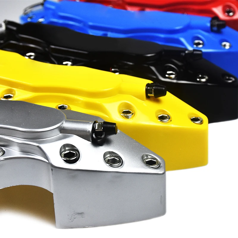 4Pcs 3D ABS Car Brake Caliper Cover Brake Disc Protective Shell For Skoda Volvo Ford Cadillac Chevrolet Honda Toyota Suzuki