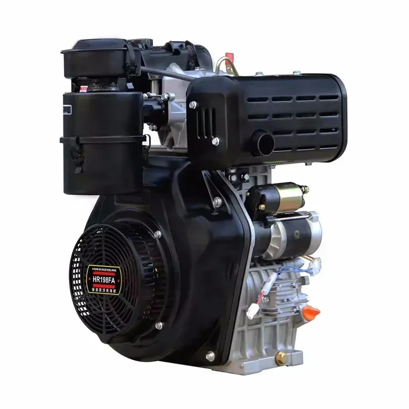المبيعات الساخنة محرك الديزل عبر الحدود 1100 تبريد الهواء 178 186 190f اسطوانة واحدة 192 195 رأس الطاقة #5