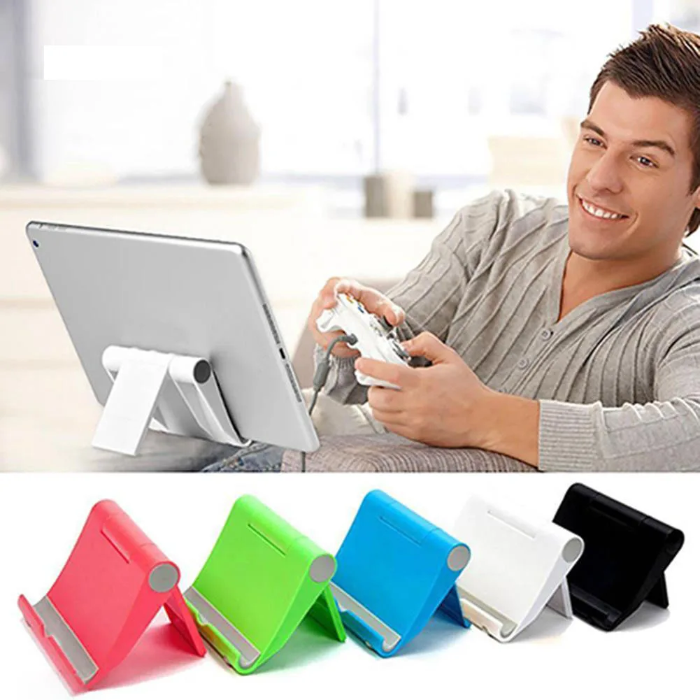 Dudukan Ponsel Universal Yang Dapat Disesuaikan Meja Penyangga Ponsel Travel untuk Iphone 13 12 Pro Samsung Huawei Tablet Xiaomi