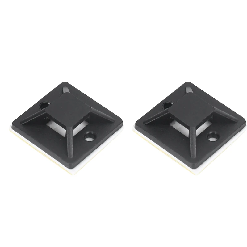 Supporto Base per fascette autoadesive da 100 pezzi 20x20x6mm