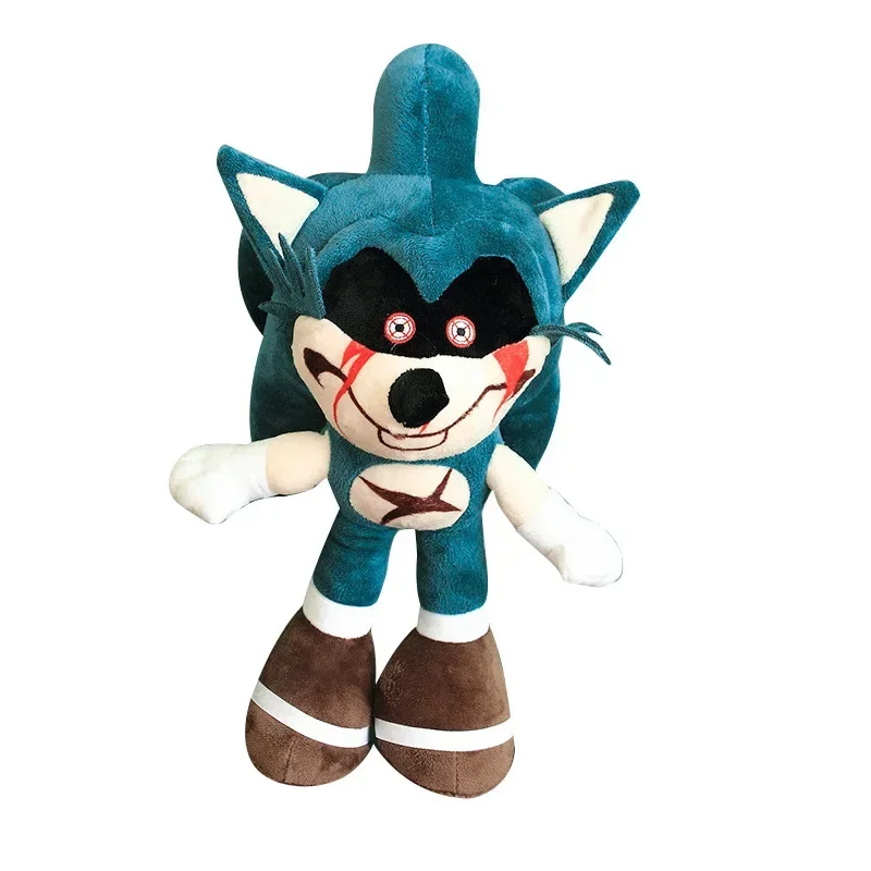 

40 см Dark Sonic The Hedgehog плюшевая игрушка супер мягкая игрушка аниме персонаж кукла детский подарок на день рождения коллекция милая