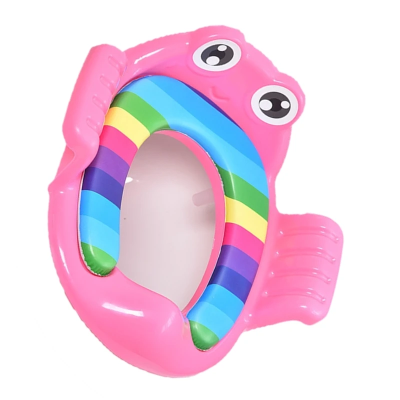 Простой в использовании детский туалетный инструмент. Удобная нескользящая подушечка для туалета для малышей.