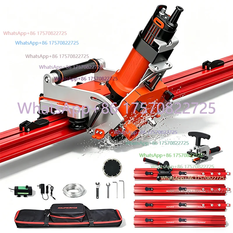 Electric Tile Cutter 90° and 45° Large Slab Track Cutting Machine, 3200mm Manual and Automatic Porcelain Cutting Machine