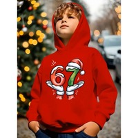 Funny Six Seven 6 7 Meme Hoodie for Kids Chaotic Humor Y2k Game Saying Tee Christmas Gift Boys Tops Fashion Children's Clothing