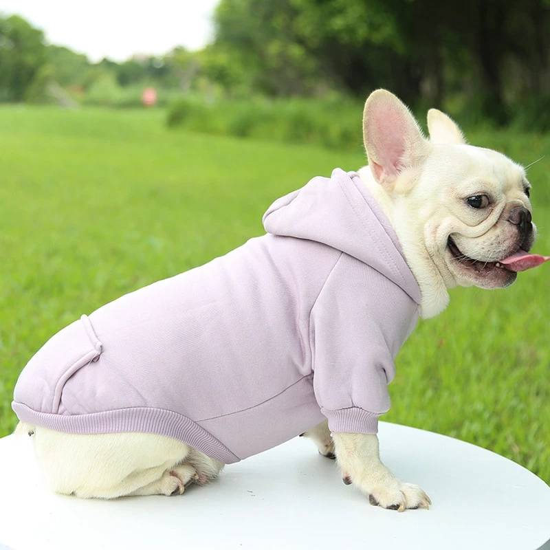 Fleece Pet Clothes Dog Warm Vest Winter Cute Hoodie Sweater Coat Costumes for Small Medium Pet Puppy Shirt Jacket Clothing 3