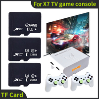 64/128/256GB TF memory card for X7 TV game console SD card portable handheld game console