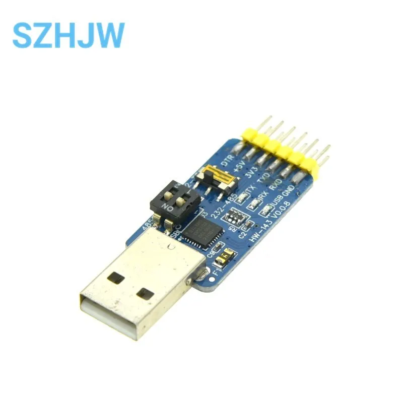 CP2102 USB-UART 6-in-1 Multifunctional(USB-TTL/RS485/232,TTL-RS232/485,232 to 485) Serial Adapter for Arduino