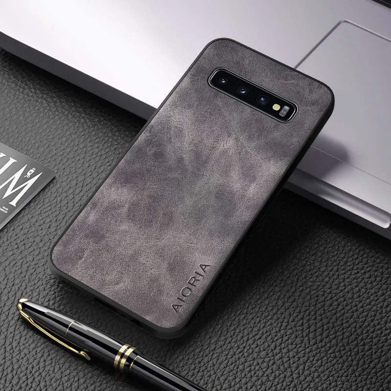 Case For Samsung Galaxy S10 Plus Lite 4G 5G Luxury PU Leather Skin Cover  For Samsung Galaxy S10E Case
