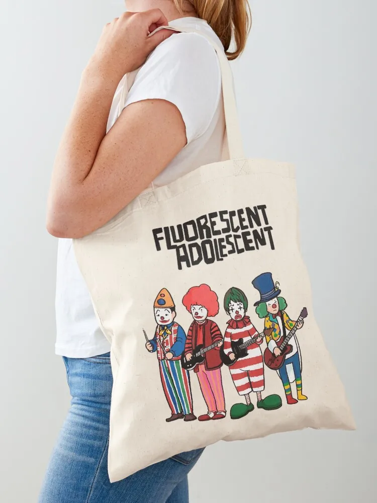 Clowns - Fluorescent Adolescent - Arctic Monkeys Monkey Tote Bag shopper bags for women bags for women large tote bag