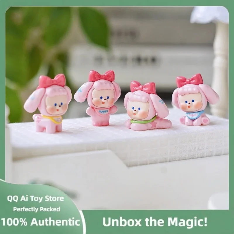 핫 나이브 밀크 노즈 키스키스 시리즈 러블리 블라인드 백 박스 트렌디 귀여운 선물 사무실 집 데스크탑 장식 소녀 생일 선물