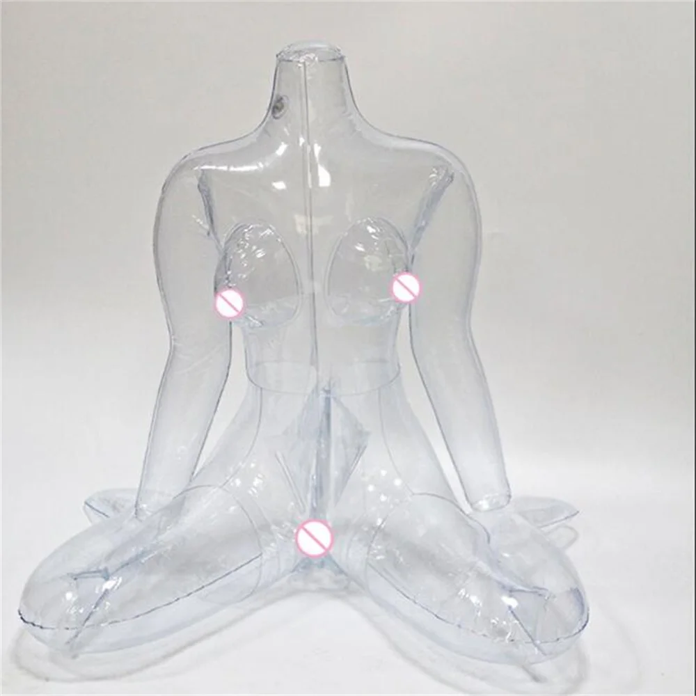 Inflatable Female Mannequin for Cloth Headless Doll, Transparent, Toroso, Shooting Mode, Maniqui, C783, 2023