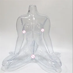 Inflatable Female Mannequin for Cloth Headless Doll, Transparent, Toroso, Shooting Mode, Maniqui, C783, 2023