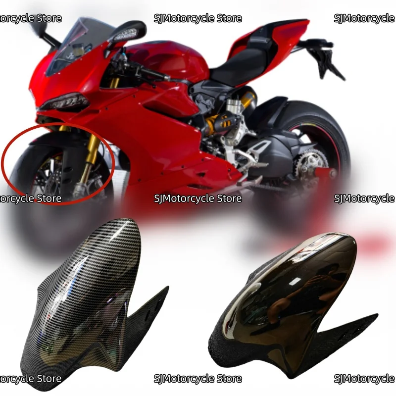 

Fit For Ducati 899 1199 (2012-2015) 959 1299 (2015-2018) Motorcycle ABS Fairing Front Fender Mudguard Cover Cowl Panel