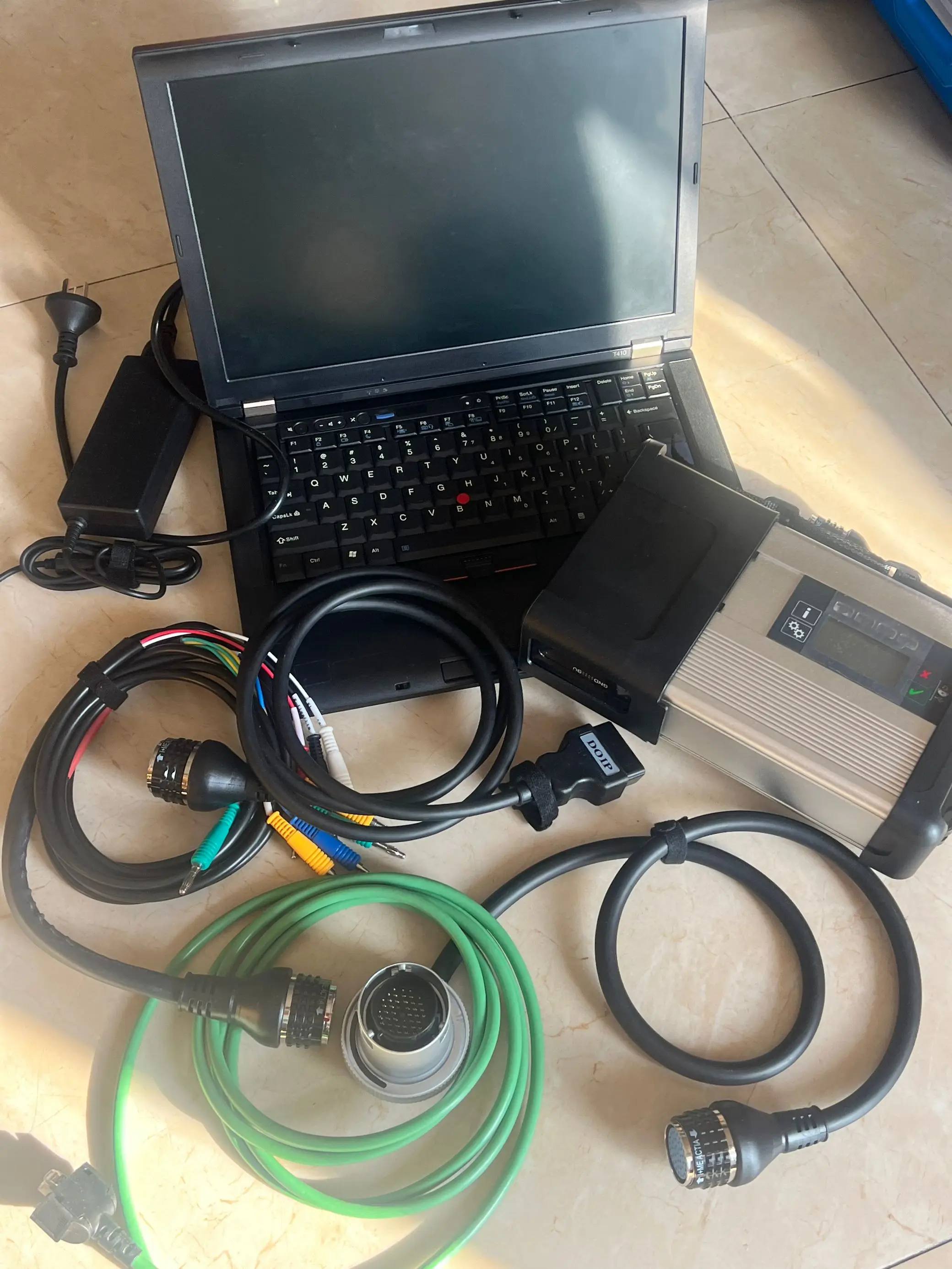 

With T410 laptop with MB STAR C5 WIFI PLUS DOIP FUNCTION Diagnostic Tool for BEN-z with 2025.06 Software Xentry DAS EPC full set