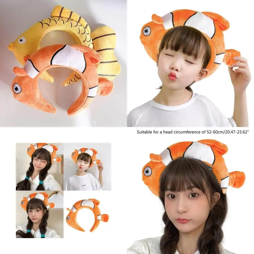 

652f мультипликационная повязка на фаршированную клоун -рыб