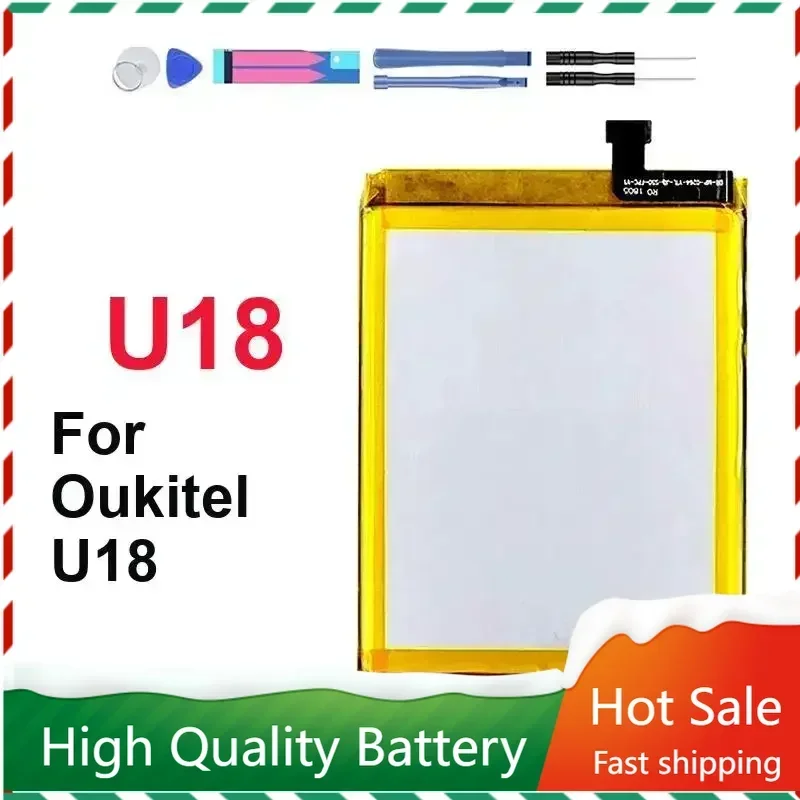 

High Capacity for Oukitel U18 U 18 Battery 4050mAh Replacement Battery for Oukitel Smart Phone Batteries + Tracking Number