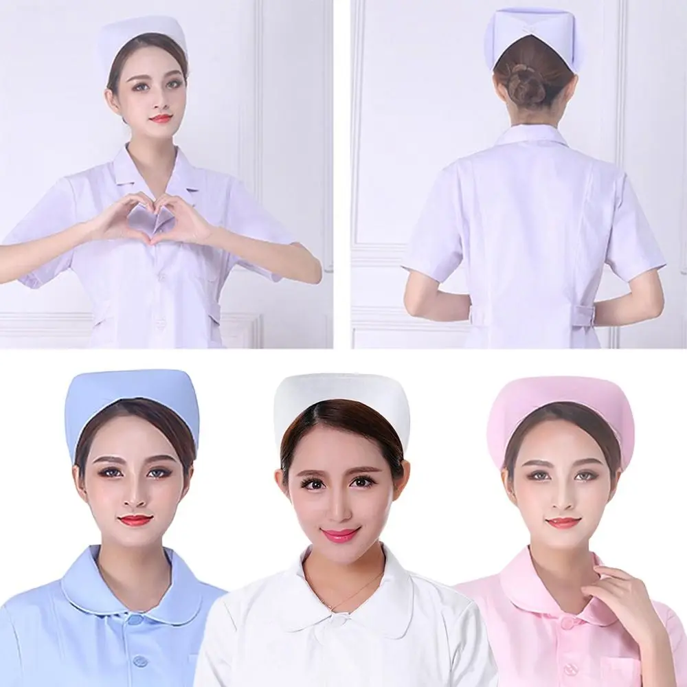 

Classic Operating room Clinic Work Cap Nurse Hat Costume Accessories Nurse Headband