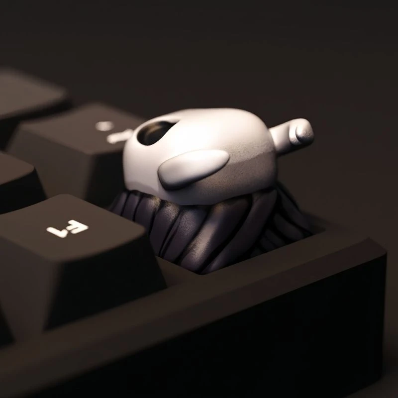 لعبة الفارس المجوف Silksong THK الدبور تأثيري Keycap الراتنج لوحة المفاتيح الديكور Kawaii اكسسوارات 2 قطعة/المجموعة حلية الدعامة