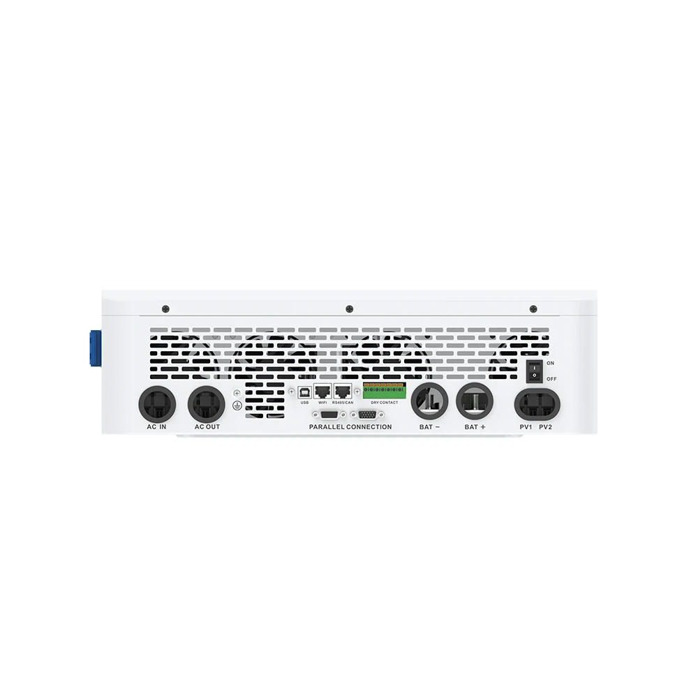 Getemete 10KW 48V 110/240VAC Max PV 500V  Hybrid Solar Inverter Support Split-phase/single-phase Dual MPPT IP20 Protection