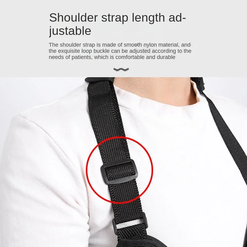 Breathable Arm Sling Adjustable Support Strap Lightweight Immobilizer for Injury Shoulder Elbow Wrist Rotator Cuff Women and Men