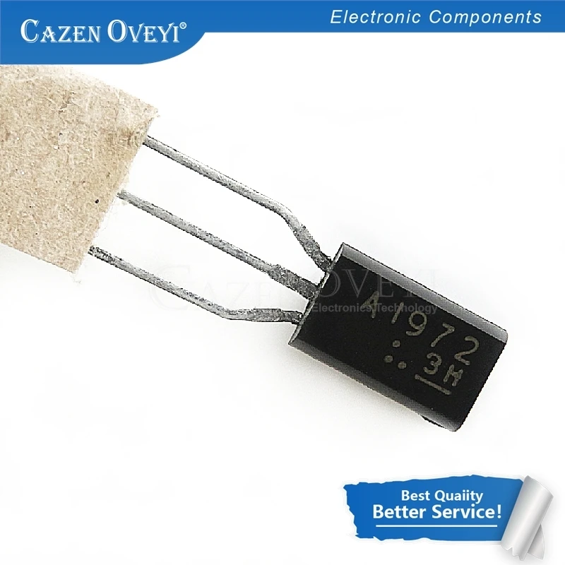 Chipset 10pcs/lot 2SA1972 A1972 TO92L TRANS PNP 400V 0.5A LSTM TRANSISTOR (HIGH VOLTAGE SWITCHING APPLICATIONS) In Stock