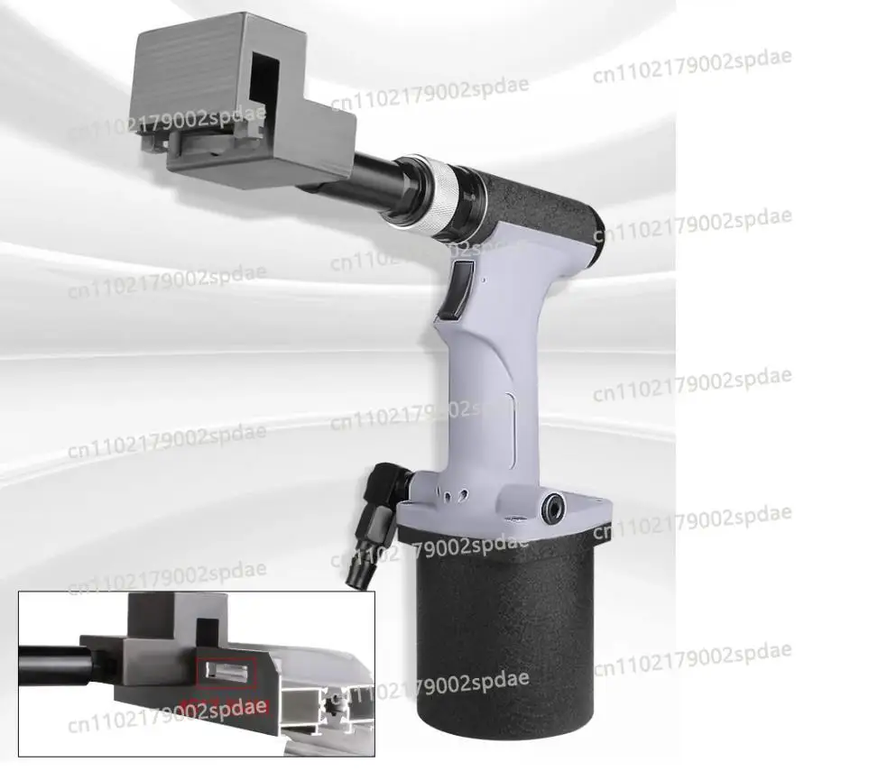 Air Pneumatic Hydraulic Punching Gun, Air Puncher drainage hole 45x7.5mm for aluminum profile