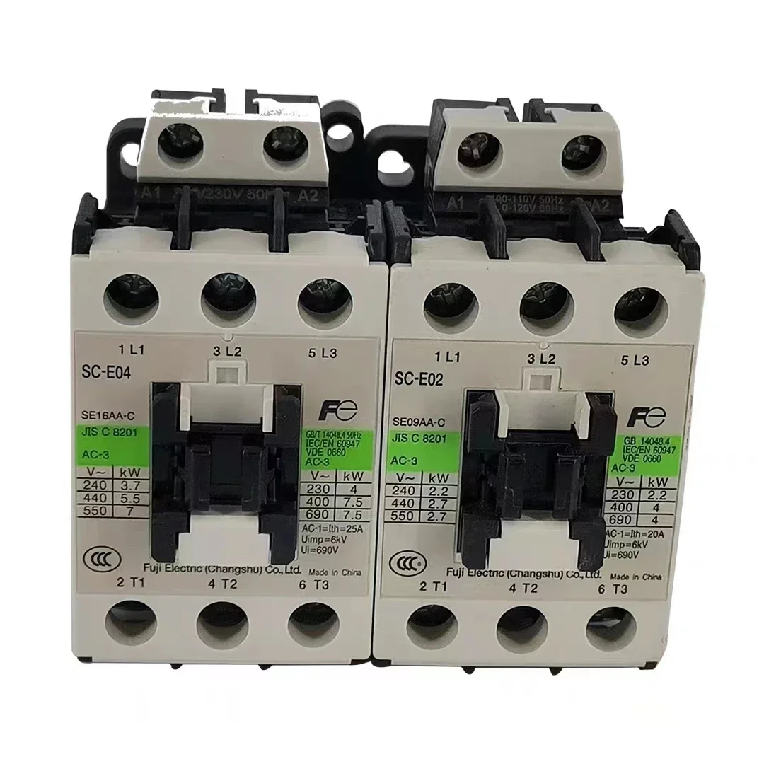 Original AC Contactor SC-E04 02 03 05 P E02A E2P E1P N1 N2S N3