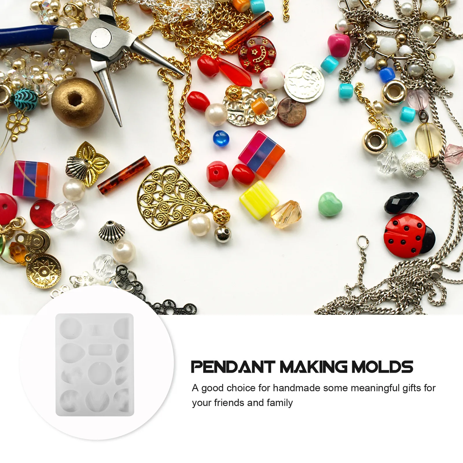 DIY Pendant Epoxy Mold Silicon - Silicone Epoxy Resin Molds Set ulasan dan harga
