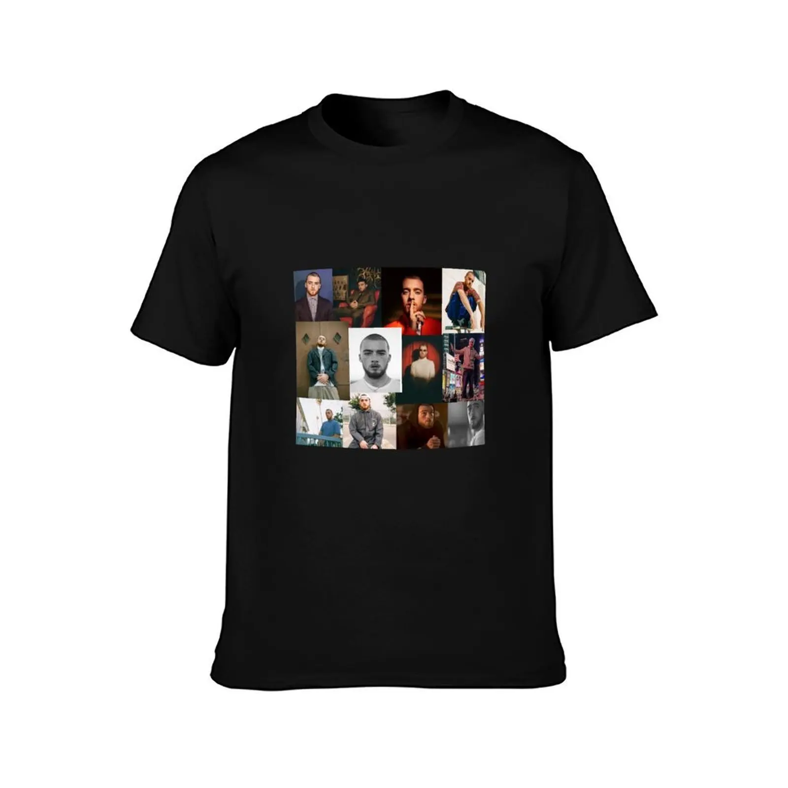 Angus Cloud pic collage T-Shirt Stain Resistant Casual Tee T-Shirt