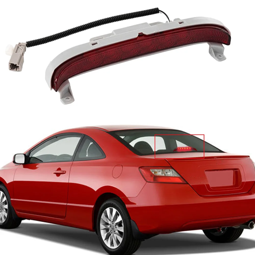 For Honda Civic EX 2-door coupe US version 2006-2011 Rear LED Third Brake Light 34270-SVA-A01, 34270SVAA01, 923-218