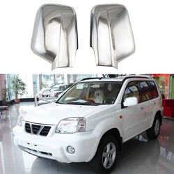 ABS Chrome Rearview Side Door Mirrors Cover Trim Car Styling Accessories For Nissan X-Trail 2000-2010 T30