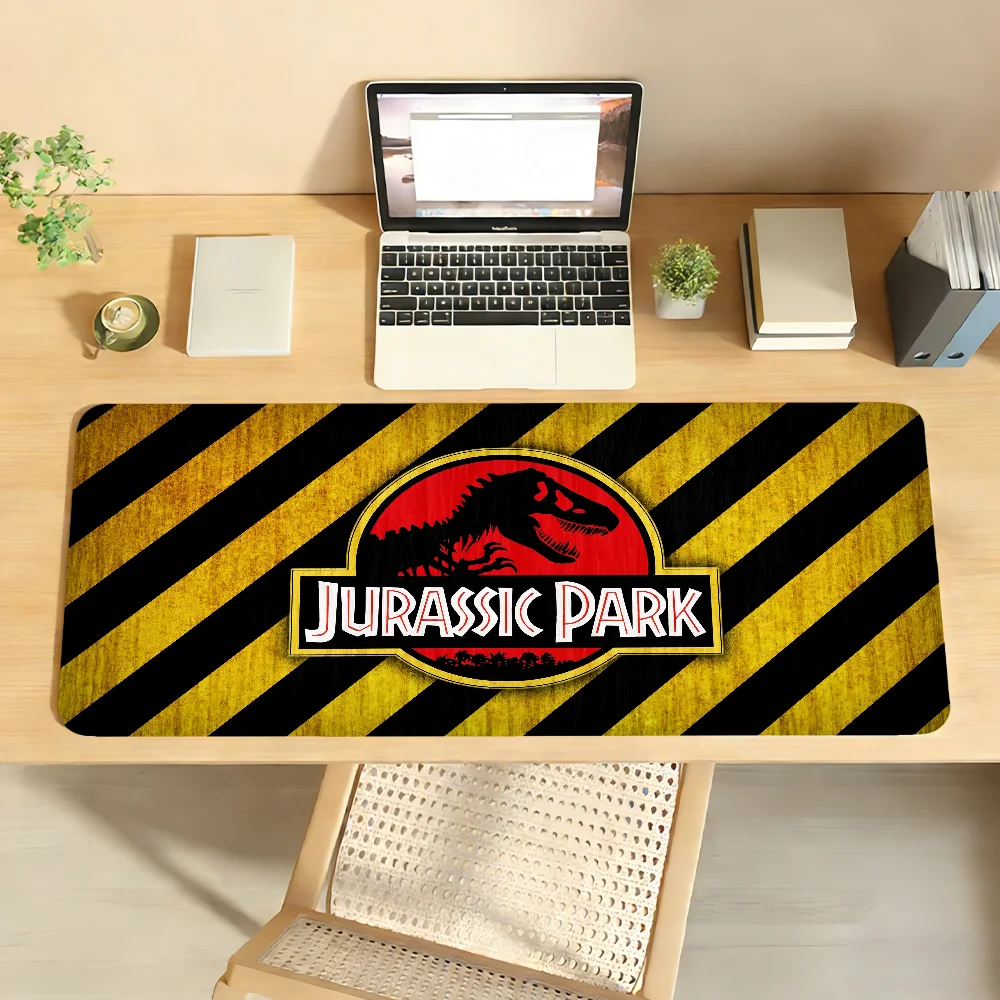 

J-Jurassic P-Park Mouse Pad Non-slip Locking Edge DeskMat PC Laptop Accessories Rubber Office Keyboard Large Game XXL carpet