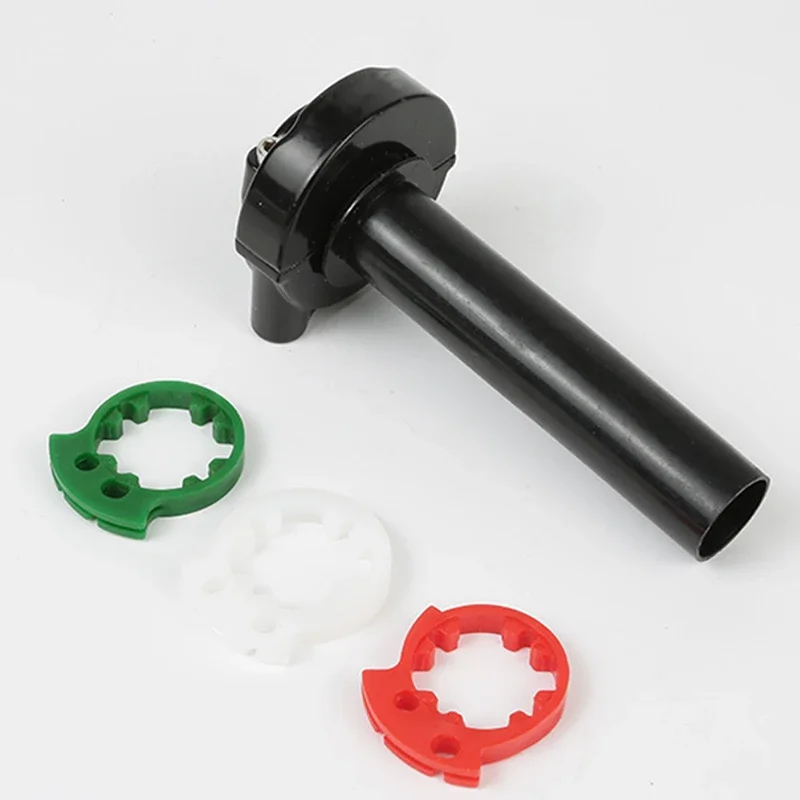 1세트 퀵 턴 스로틀 트위스트 그립 오토바이 22mm 7/8'' 핸들 액셀러레이터 500cc-900cc 모토크로스 피트 더트 바이크 부품용