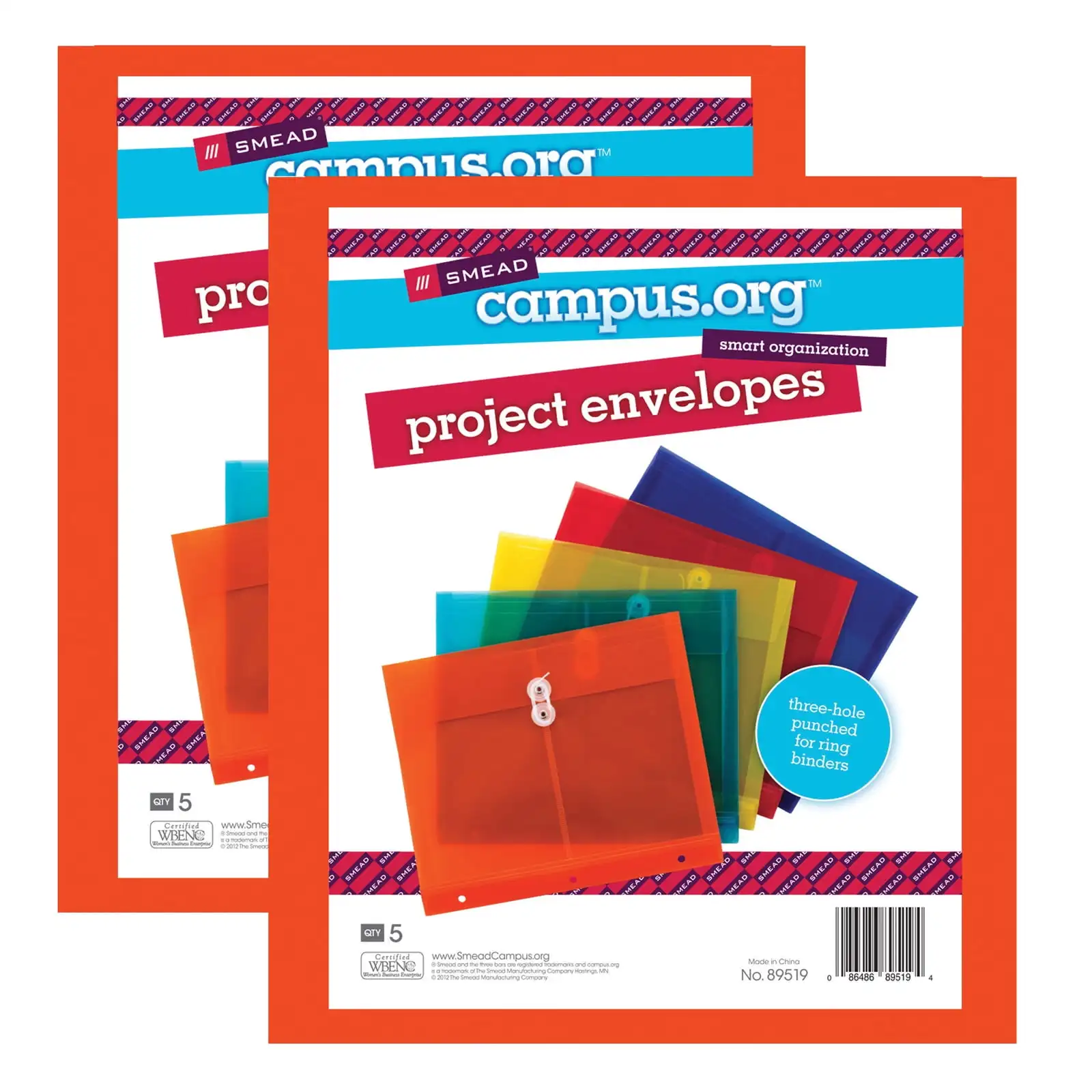 

Конверты Smead Poly Project, 5 в упаковке, 2 упаковки