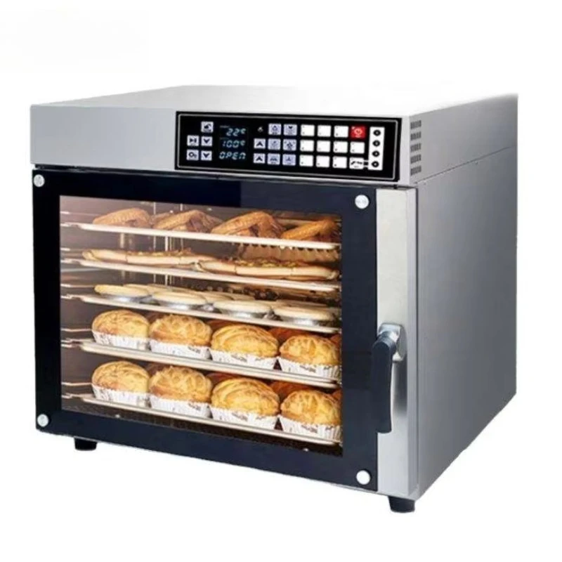 Customized Industrial Commercial Electric Oven 5 Tray Multi Ring U Shaped Heating Tube 220V Hot Air Circulation New Design Fast