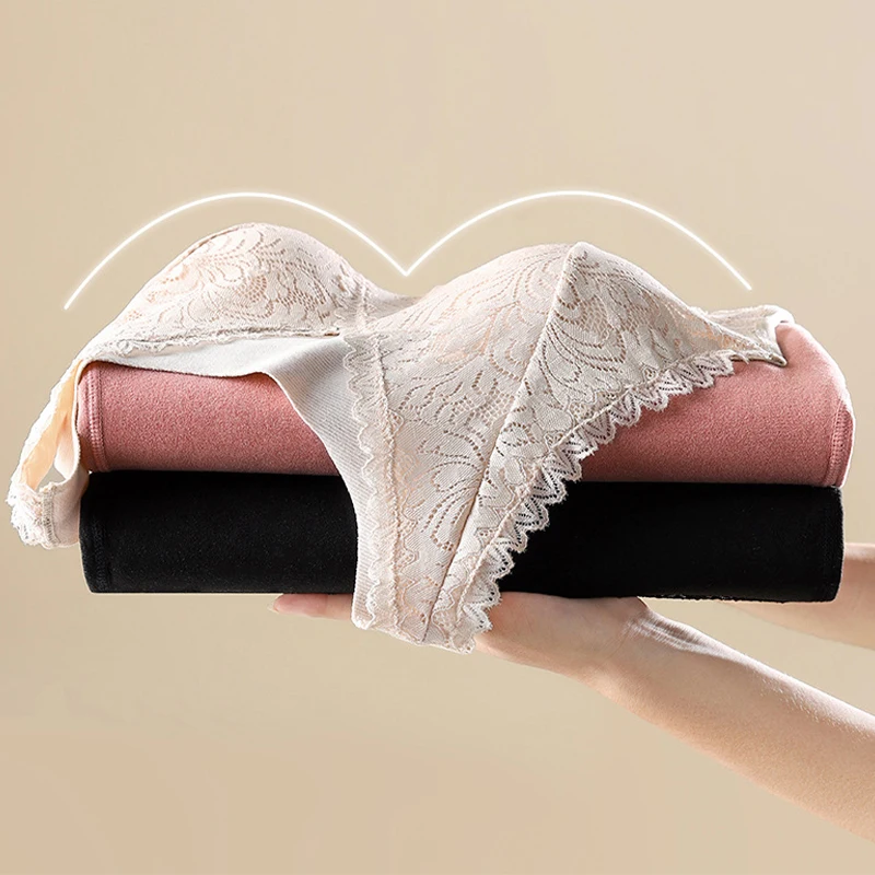 Thermal Underwear Vest Thermo Lingerie Woman Winter Clothing Warm Top Inner Wear Thermo Shirt Undershirt Intimate Lace Bra
