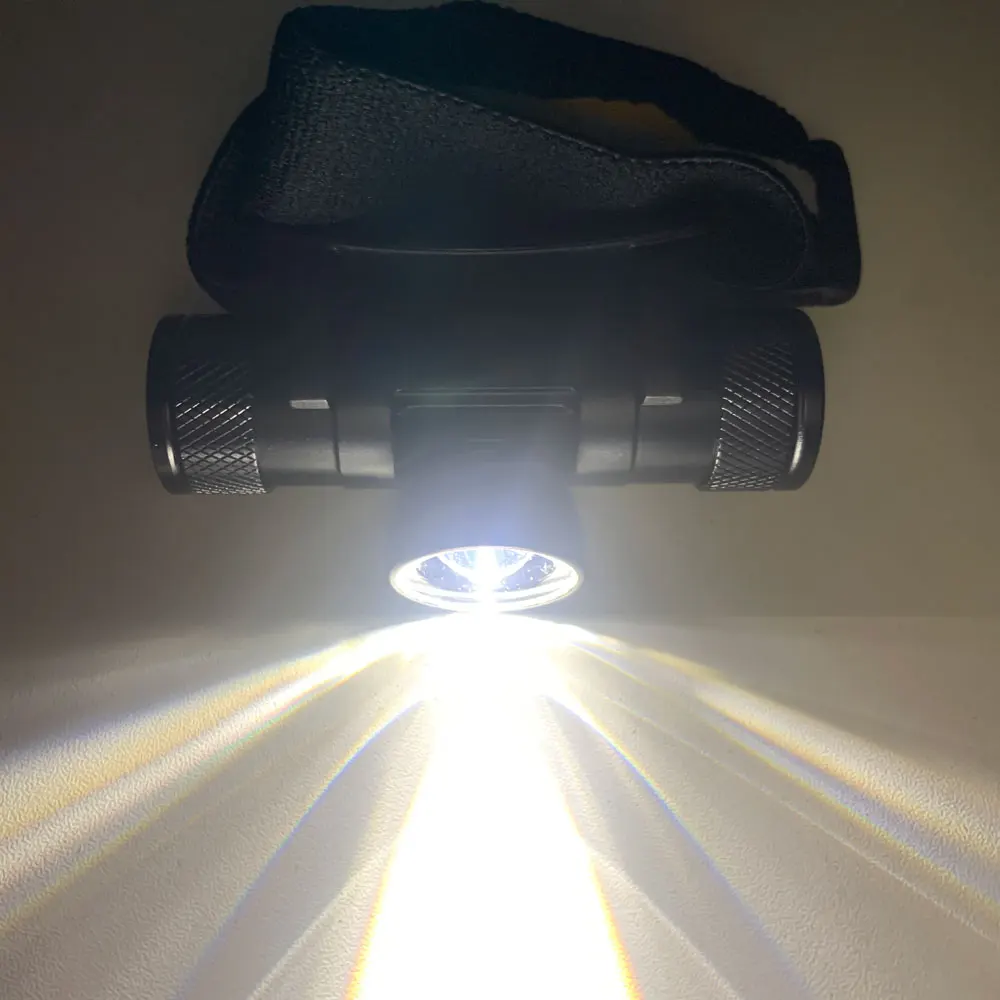 Newest LED Headlamp High Power Headlight 18650 Rechargeable USB Type-C Torch Camping Hunting Flashlight Lamp