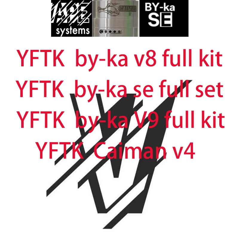 

YFTK Caiman v5 v4 BY-kA V8 v9 se nano full set kit Tripod 2 415 S61 V2 Spica Pro Cabeo dl maverick nextera battery accessories