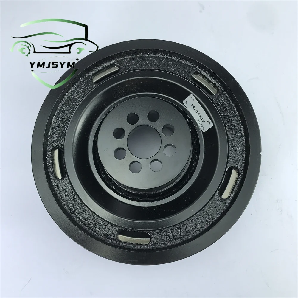 06E105251E 06E105251F Crankshaft Pulley forVolkswagen Touareg Phideon for Audi A7 A8/S8 Q7 Q5 A4 A5 Original Genuine Accessories