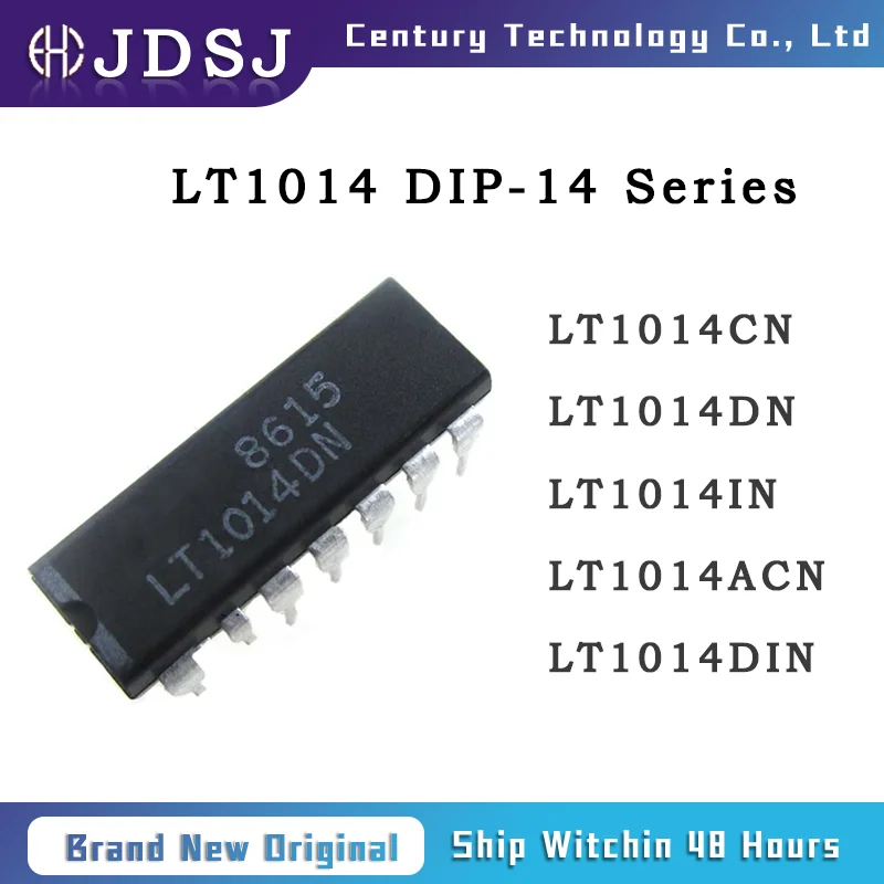 10PCS LT1014CN LT1014DN LT1014IN LT1014ACN LT1014DIN DIP14 Brand New Original Chip