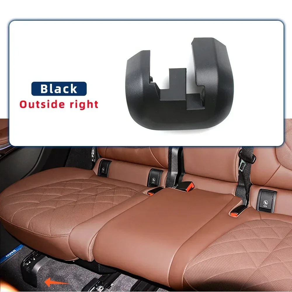 LHD RHD Car Interior Back Row Rear Seat Second Row Guide Rail Seat Sliding Track Rail Trim Cover Replacement for BMW