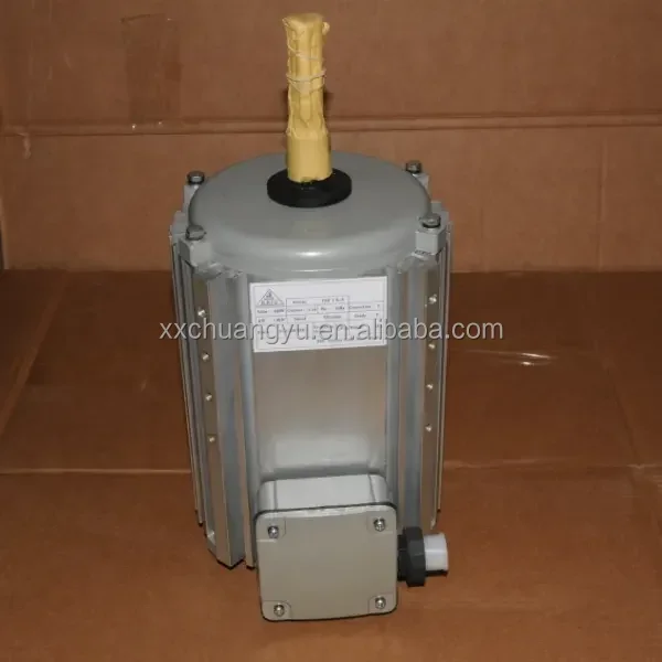 

Запасные части HVAC и двигатель вентилятора охладителя несущего двигателя DK12AB028EE с направляющей лопасти для центрального кондиционирования воздуха