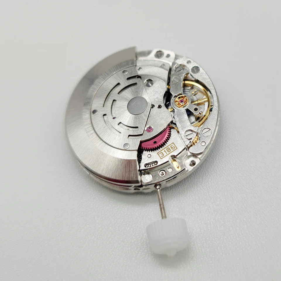 Shanghai VR-3186 GMT 4-Hand Movement Blue Balance Wheel
