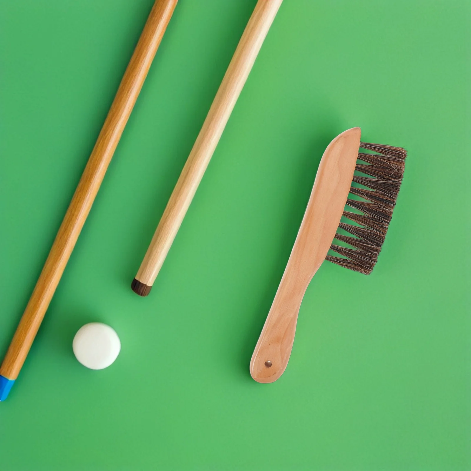 

Billiard Table Cleaning Brush Soft Horse Hair Pool Table Cleaner Wood Handle Home Bar Game Room Accessories Billiard Accessories