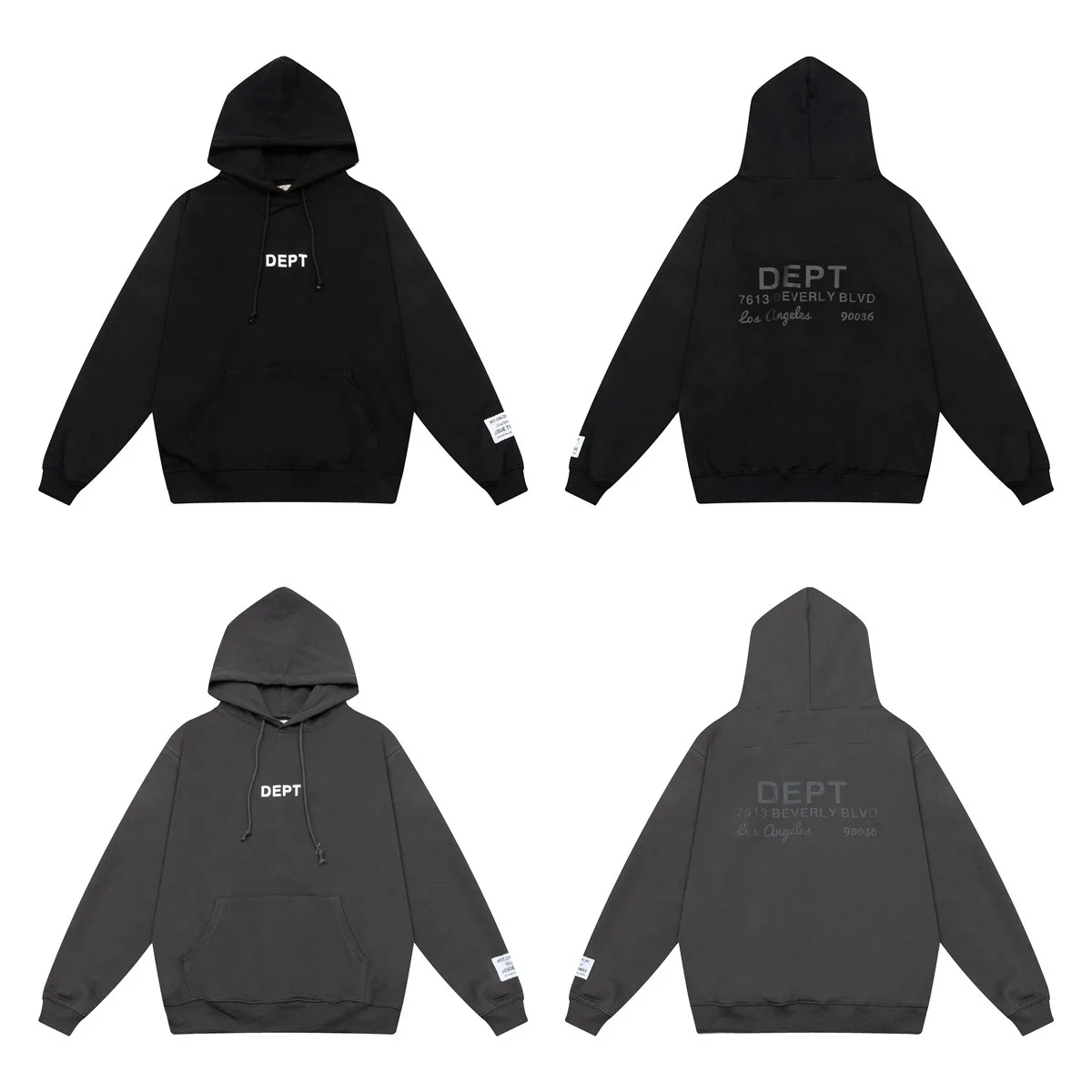 DEPT New Fashion Brand Hoodie Men Couple style Letter logo Print Hoodies loose Cotton casual Plus size hip-hop Hoodie Sweater