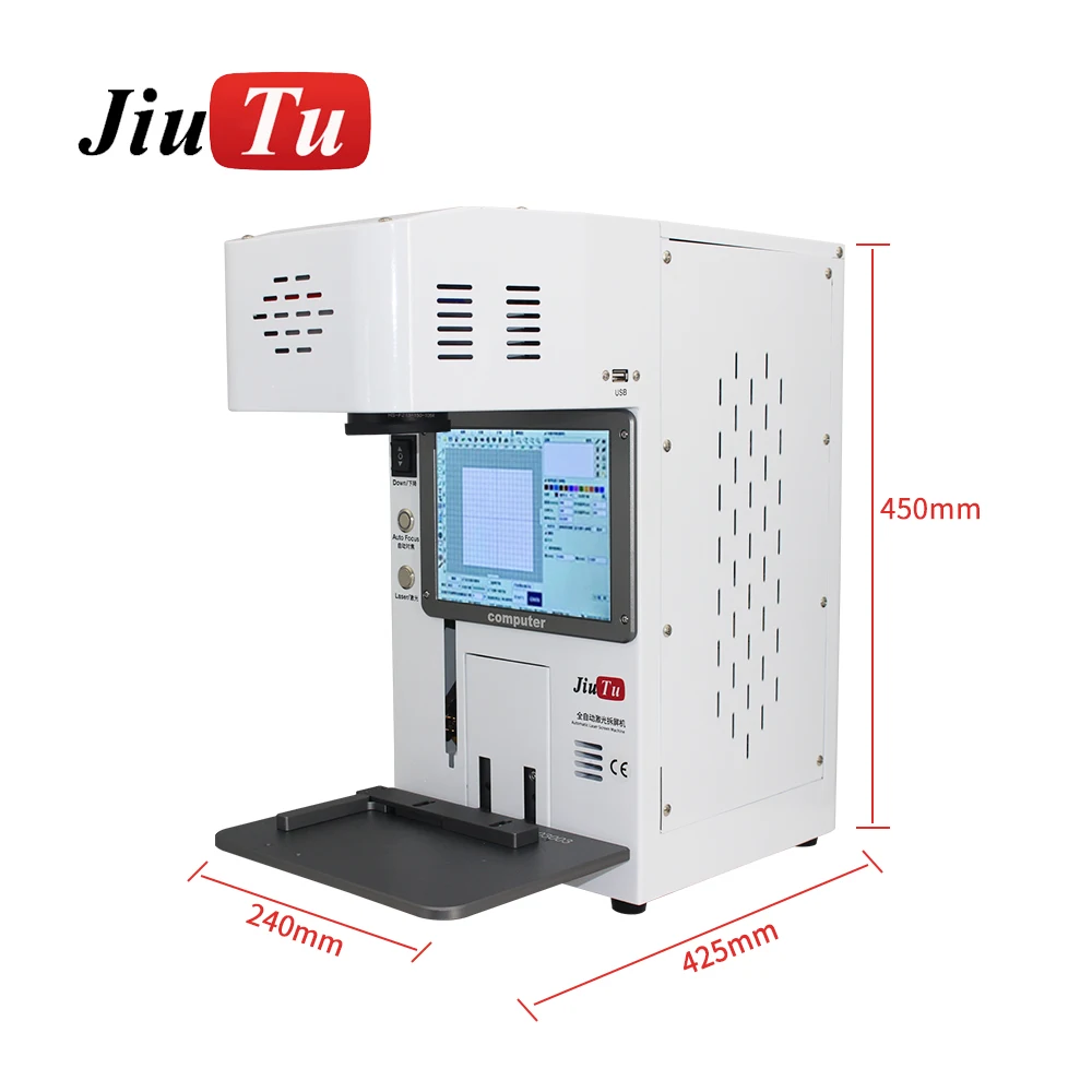 JiuTu M053F 20 واط آلة أوتوماتيكية 220 فولت آيفون 8X11 12 13 14 15 سلسلة إصلاح إزالة الزجاج الخلفي المكسور